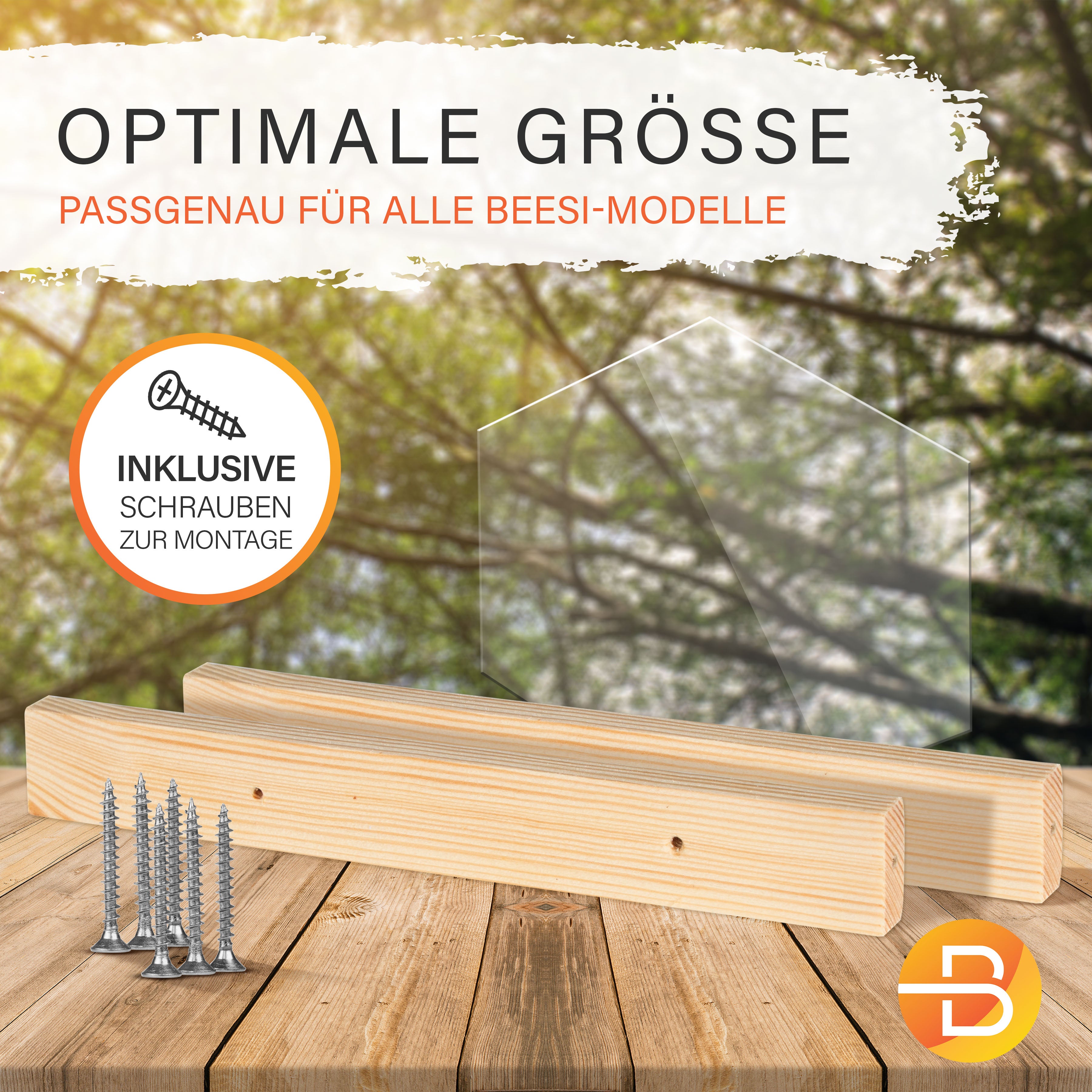 Wildbienenhotel Schilf mit Vogelschutz