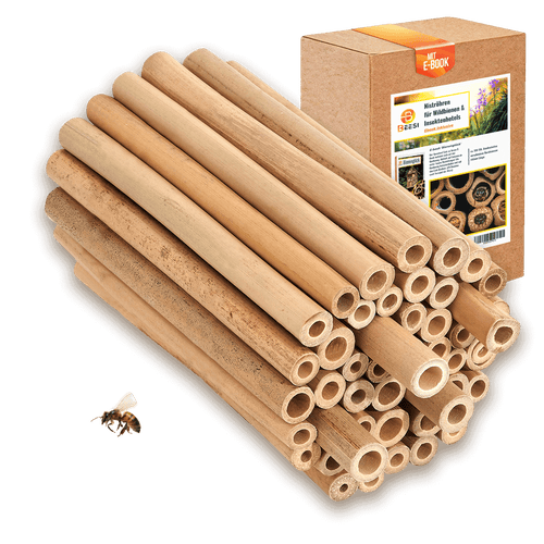 Nisthülsen aus Bambus